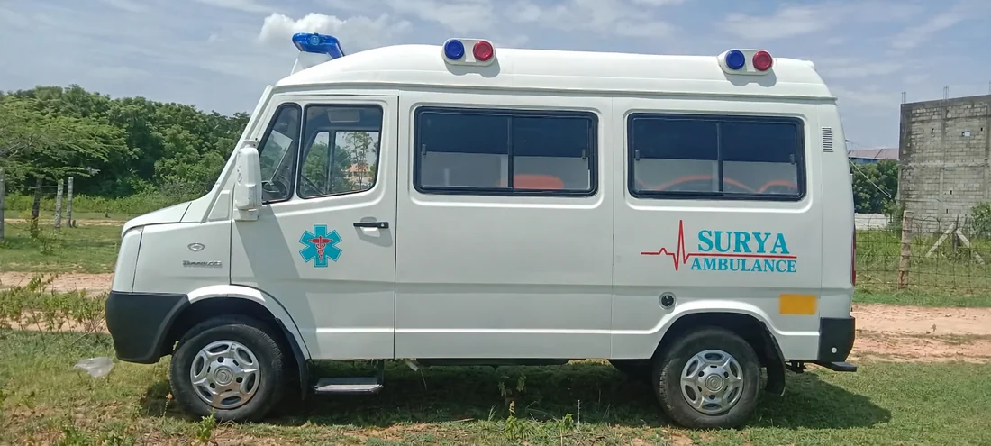 Surya ambulance side view
