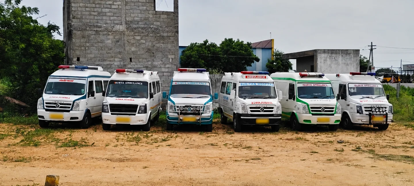 Surya ambulance fleet